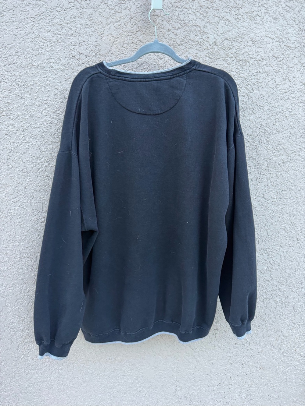 Disney Black Crewneck Sweatshirt with Multicolor Mickey Rings - Picture 2 of 7